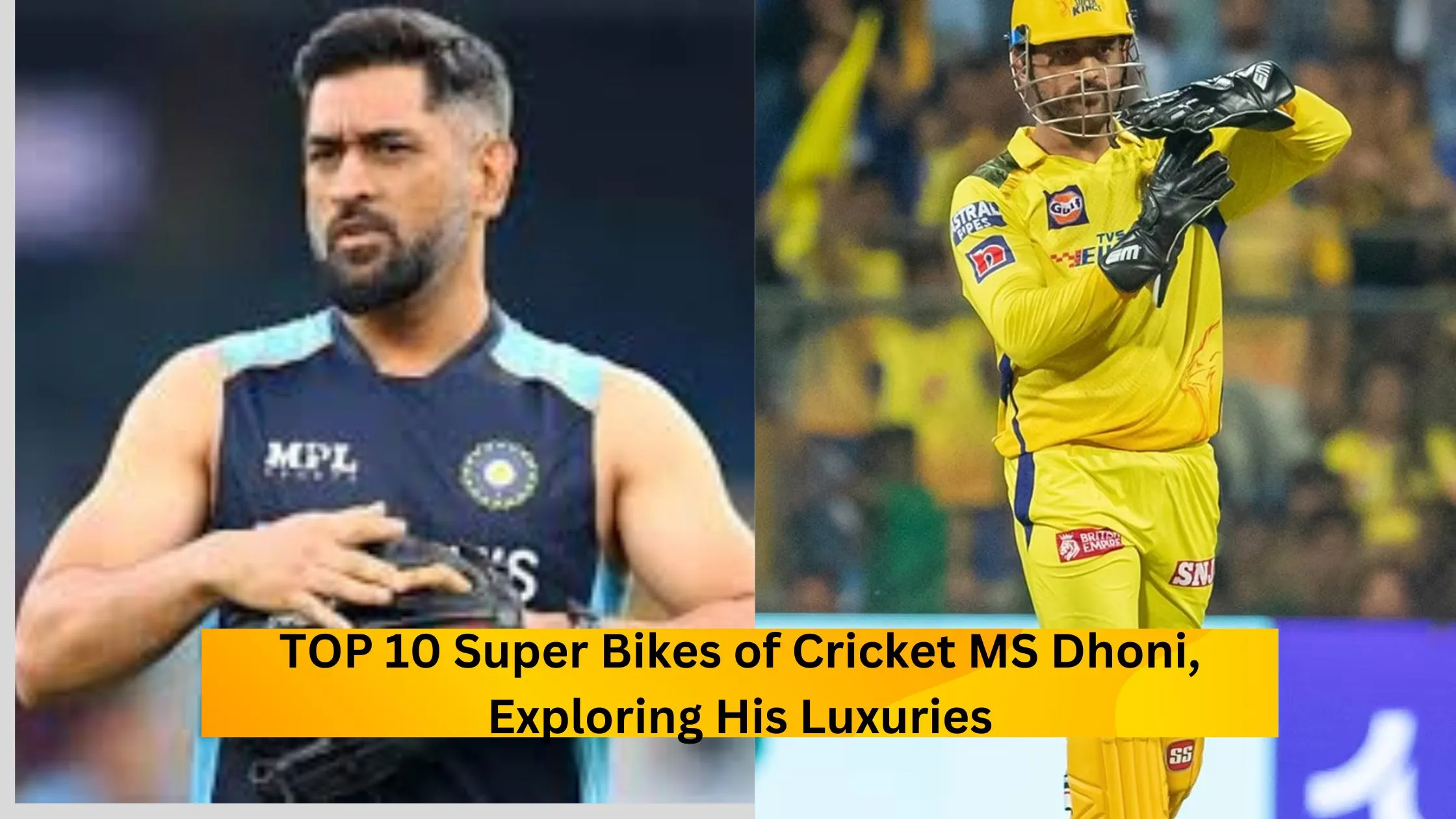 TOP 10 Super Bikes of Cricket MS Dhoni, Exploring His Luxuries