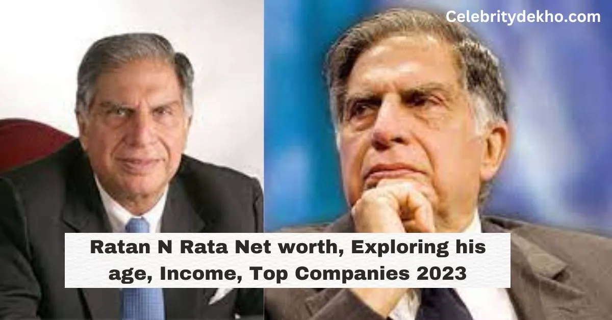 Ratan N Tata Net worth, Exploring his age, Income, Top Companies 2023