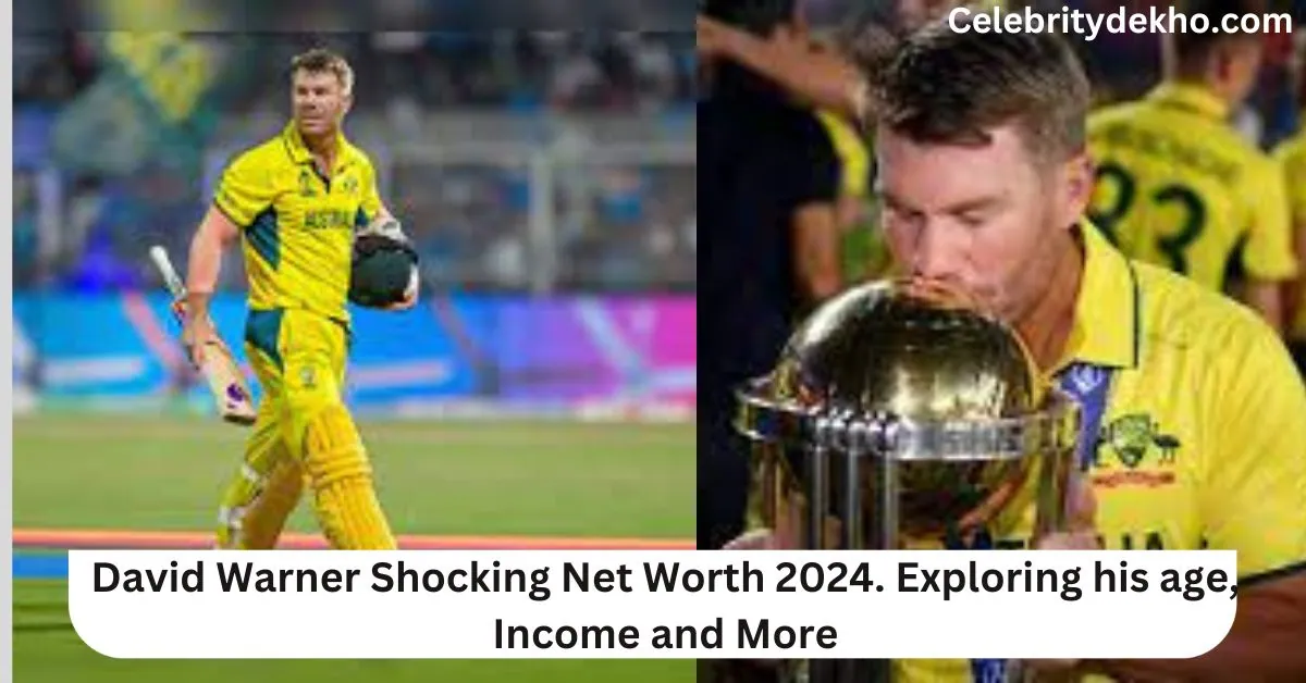 David Warner Shocking Net Worth 2024. Exploring his age, Income and More